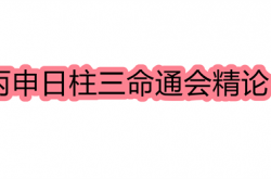 丙申日柱三命通会精论，丙申日命中注定的配偶,丙申日柱详细论命