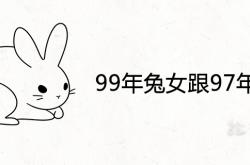 99年兔女跟97年牛男合适吗