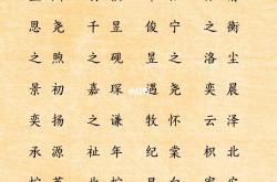 虎年宝宝起名字忌用什么字(虎年男宝宝起名大全)