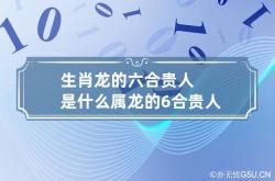 生肖龙的六合贵人是什么 属龙的6合贵人是什么