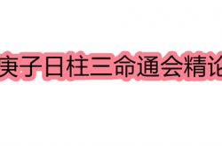 庚子日柱三命通会精论,庚子日命中注定的配偶,庚子日柱命理