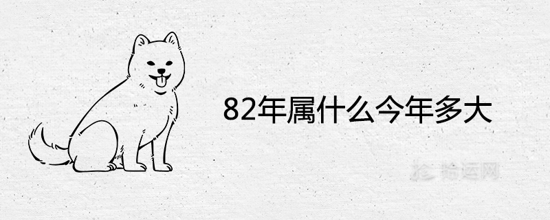 82年属什么今年多大