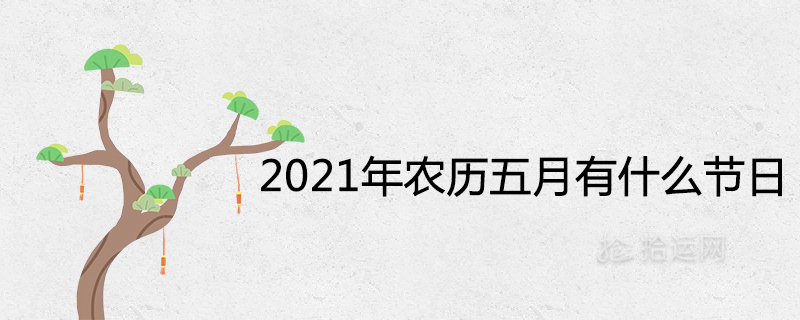 2021年农历五月有什么节日