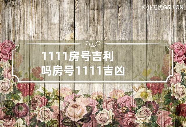 1111房号吉利吗 房号1111吉凶