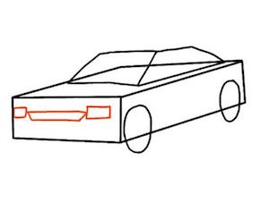 简笔画汽车的画法40种,简笔画汽车的画法40种