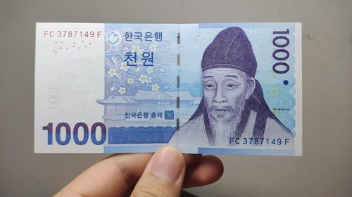 100韩币图片大全图片