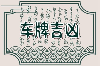 车牌号500谁知道啥意思 车牌号500开头好不好