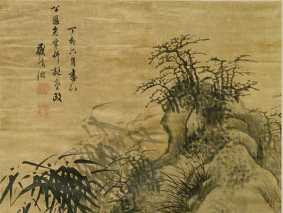 客边听雨,向西窗,剪烛快清谈;各有豪情逸致,挥笔兴尤酣;此日相逢 | 近现代·李继熙 南浦