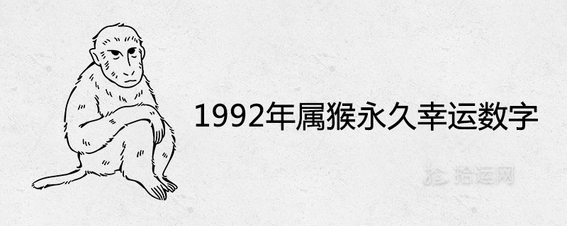 1992年属猴永久幸运数字及最旺手机号