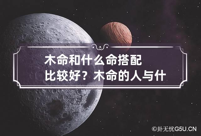 木命和什么命搭配比较好？ 木命的人与什么命最相配