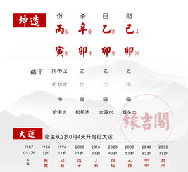 女命八字从弱格