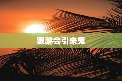 貔貅会引来鬼