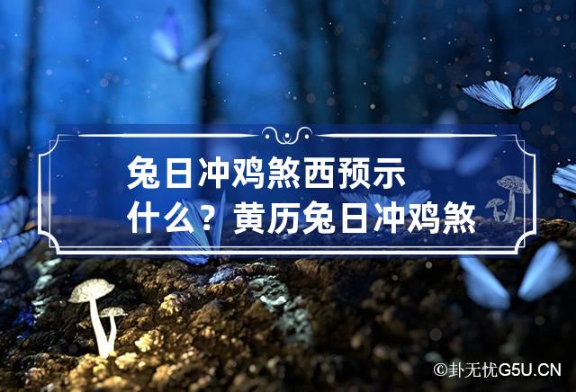 兔日冲鸡煞西预示什么？ 黄历兔日冲鸡煞西怎样解释